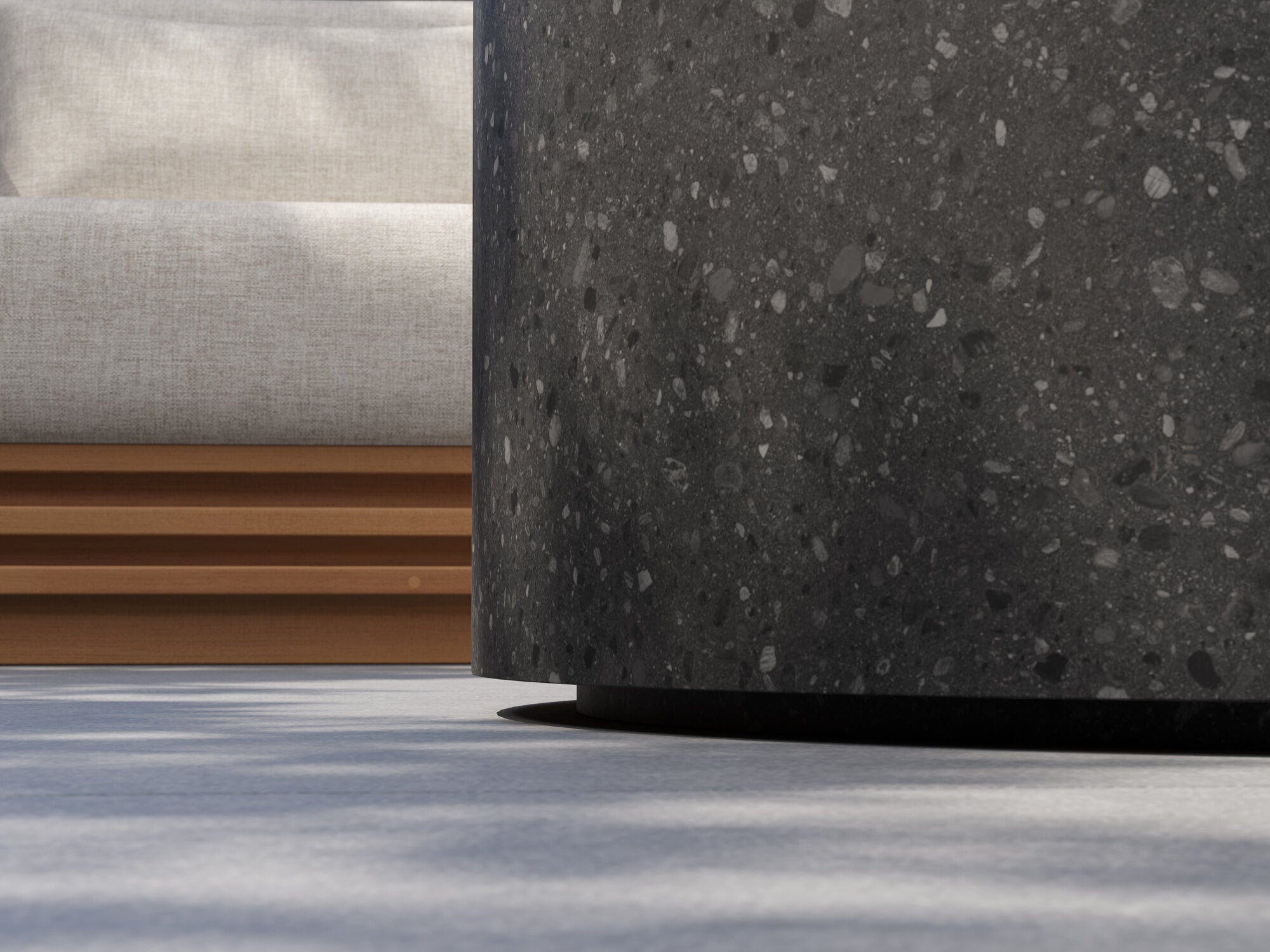 Viola Stone Outdoor Coffee Table