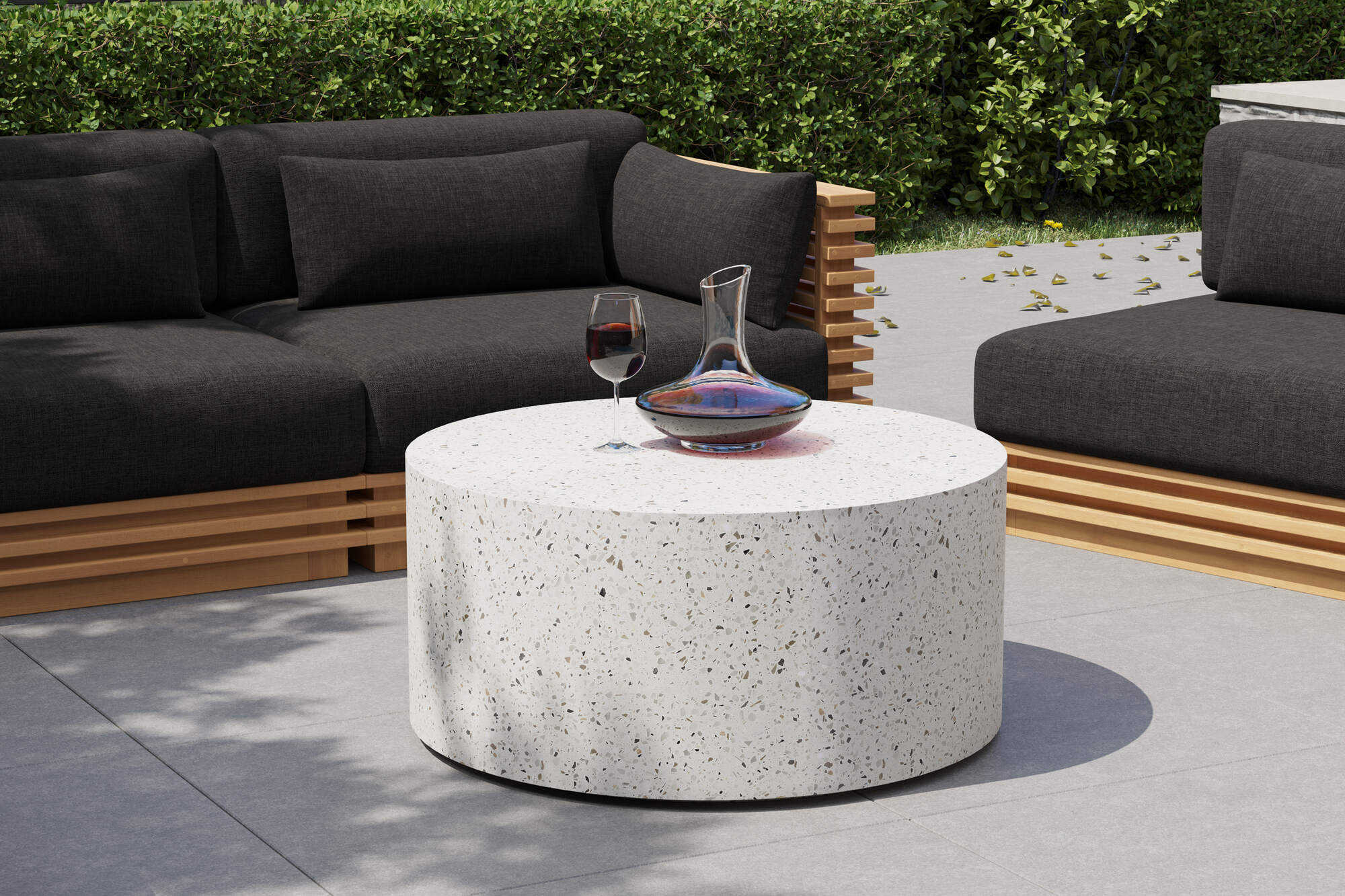 Viola Stone Outdoor Coffee Table