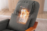 Valencia Virelia Wooden Reclining Rocking Massage Chair