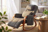 Valencia Virelia Wooden Reclining Rocking Massage Chair