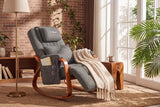 Valencia Virelia Wooden Reclining Rocking Massage Chair
