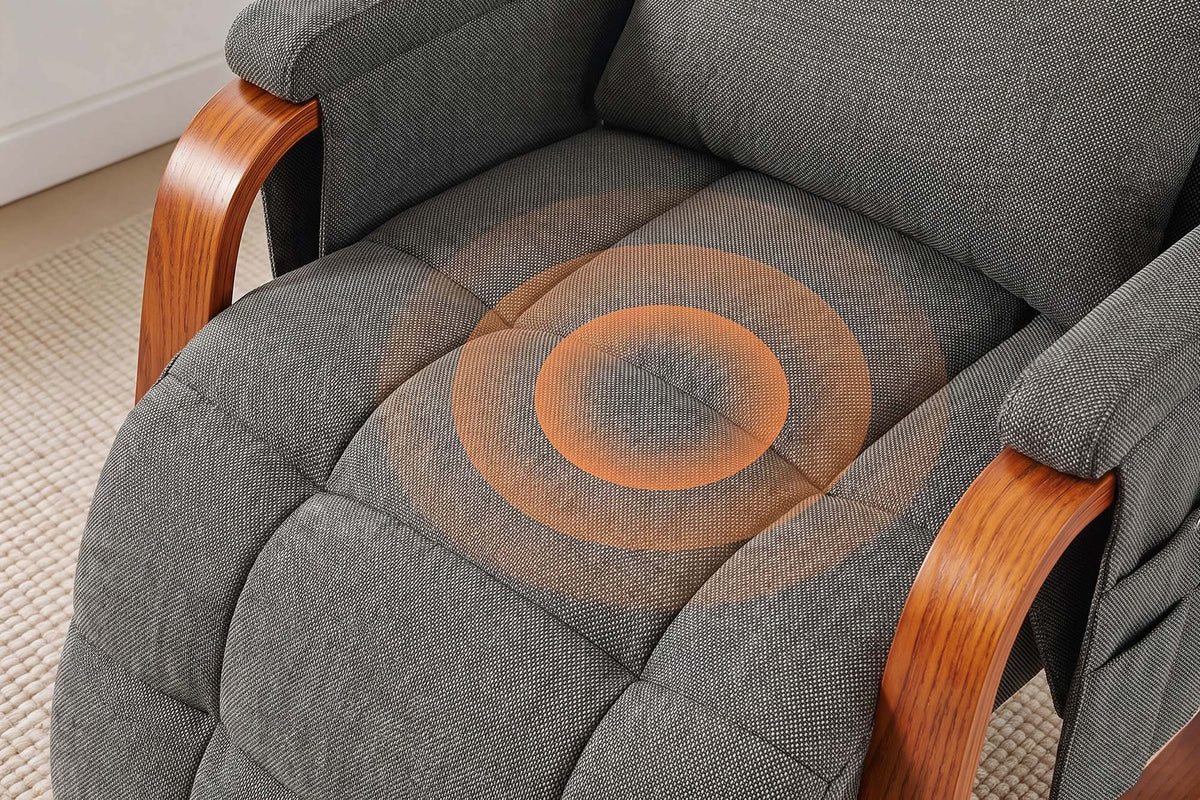 Valencia Virelia Wooden Reclining Rocking Massage Chair
