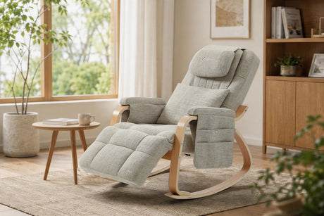 Valencia Virelia Wooden Reclining Rocking Massage Chair