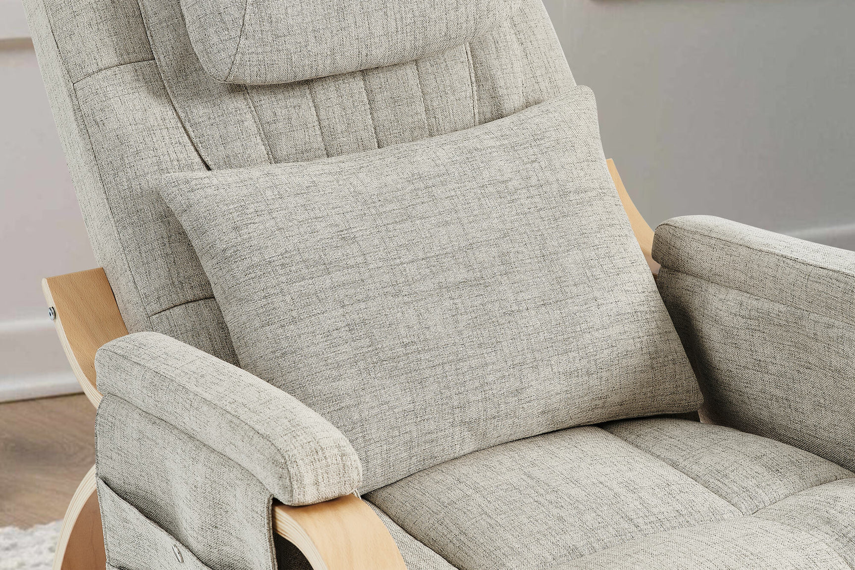 Valencia Virelia Wooden Reclining Rocking Massage Chair
