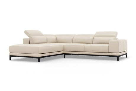Valletta Leather Corner Sectional Sofa