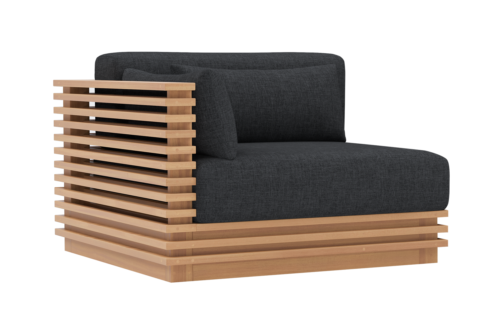 Elise Outdoor Fabric Left Arm Sofa Module
