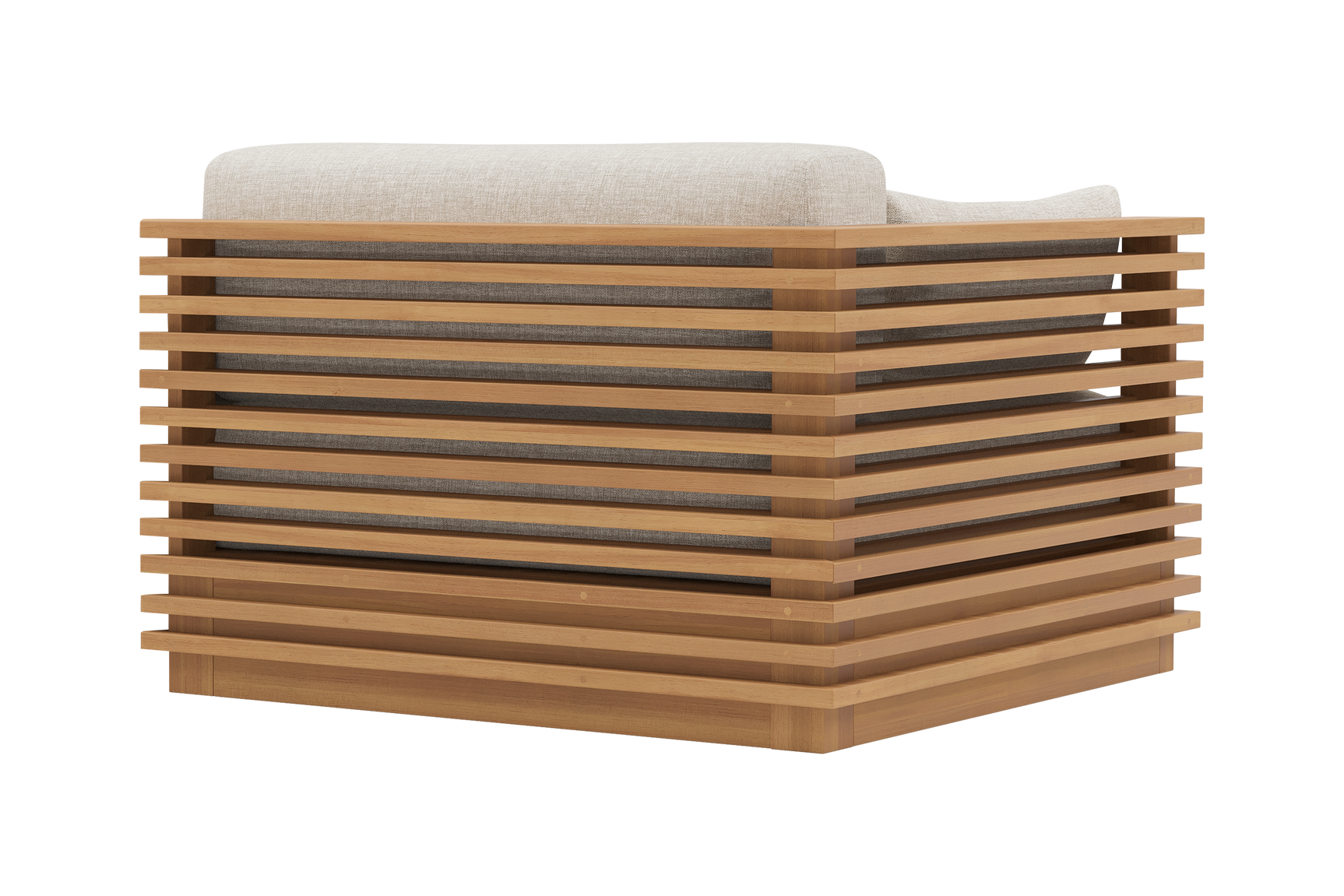 Elise Outdoor Fabric Right Arm Sofa Module