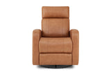 Dayna Leather Swivel Recliner Chair