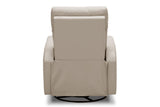 Dayna Leather Swivel Recliner Chair
