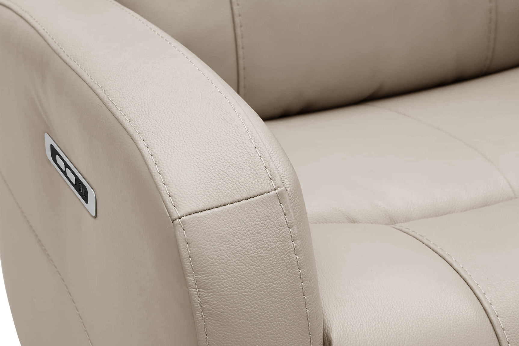 Dayna Leather Swivel Recliner Chair