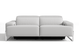 Melania Leather Reclining Sofa