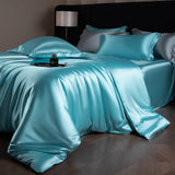 Lustre Luxe Elegant Duvet Set - Watery Blue