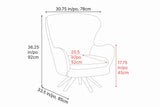Winston Fabric Swivel Chair