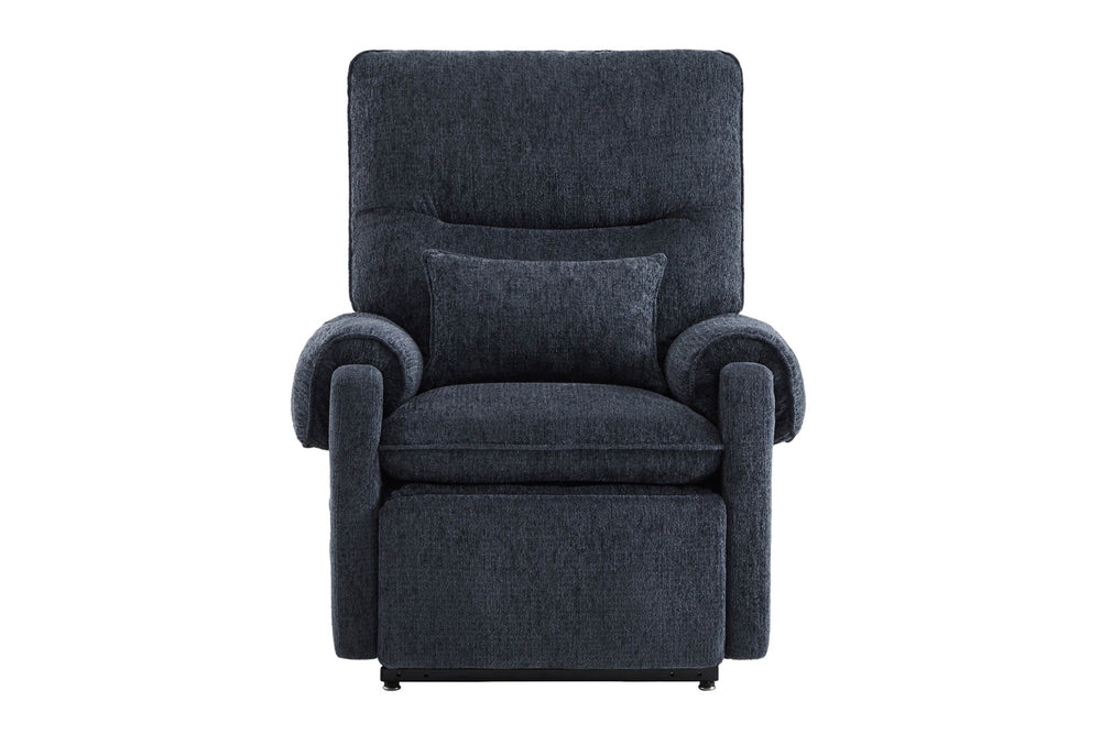 Valencia Xander Performance Fabric Power Lift Recliner Chair, Navy Blue