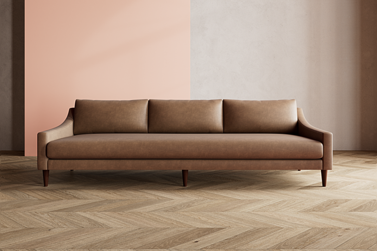 Zara Leather Sofa
