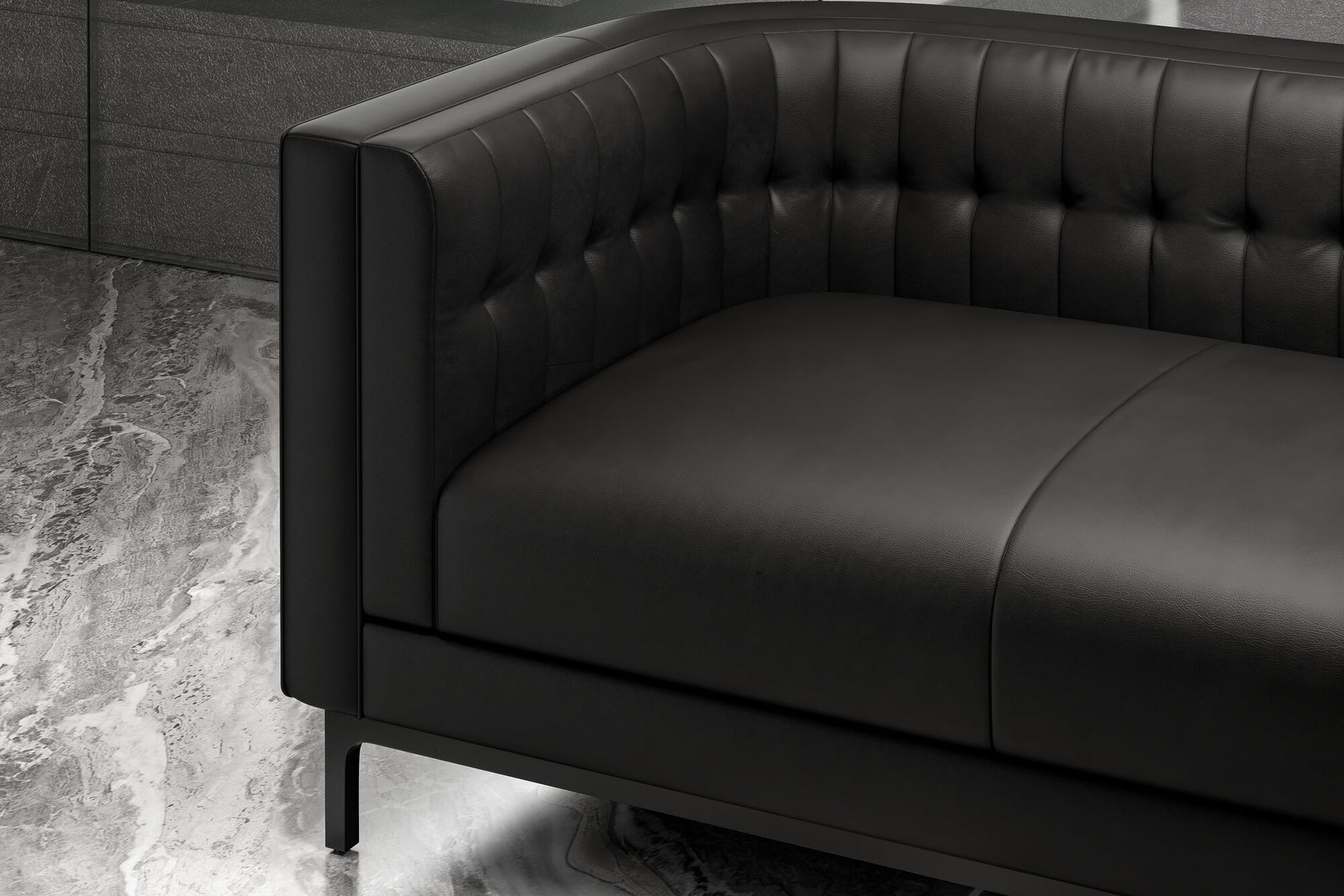 Zorion Leather Sofa
