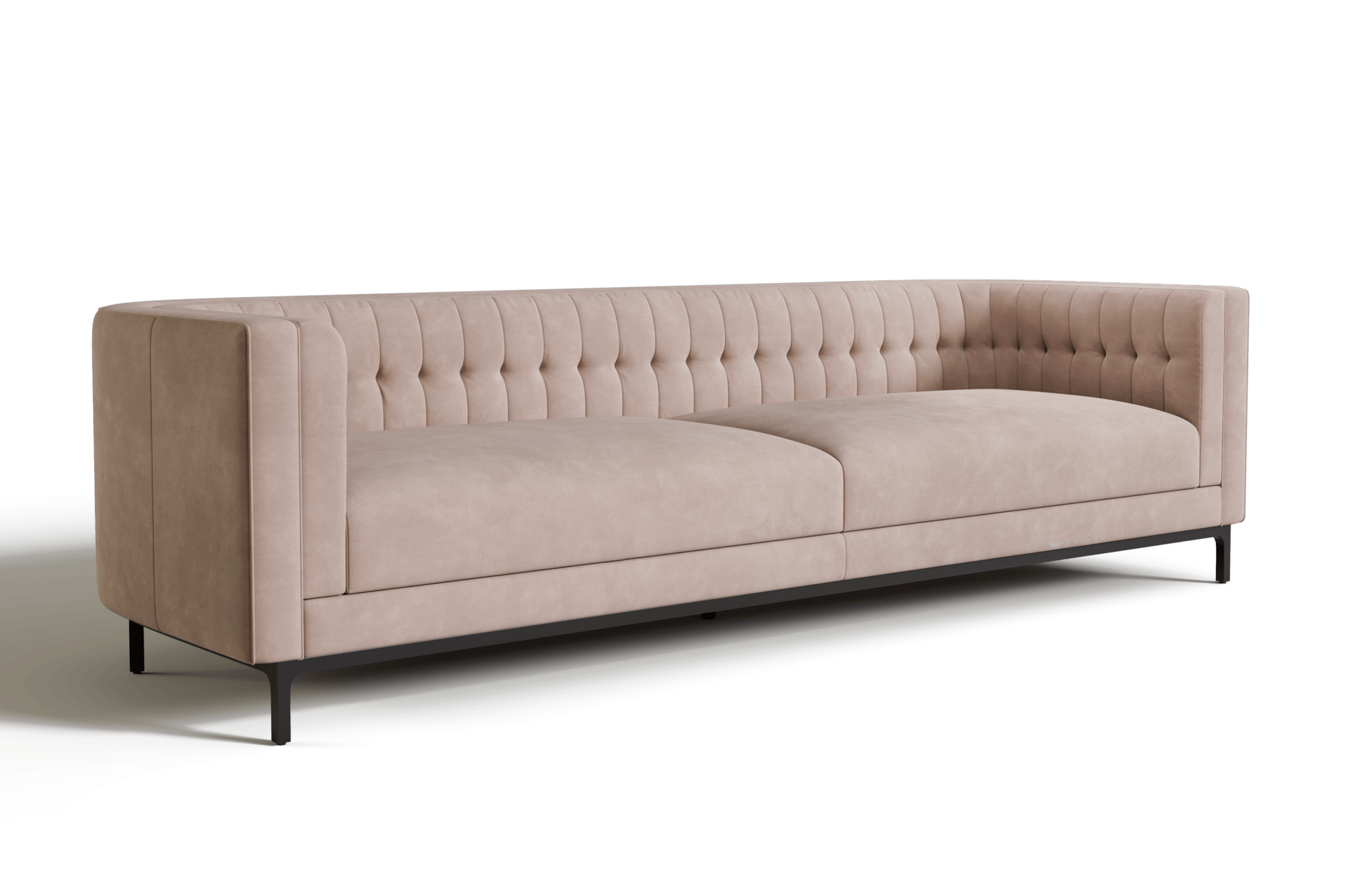 Zorion Velvet Fabric Sofa