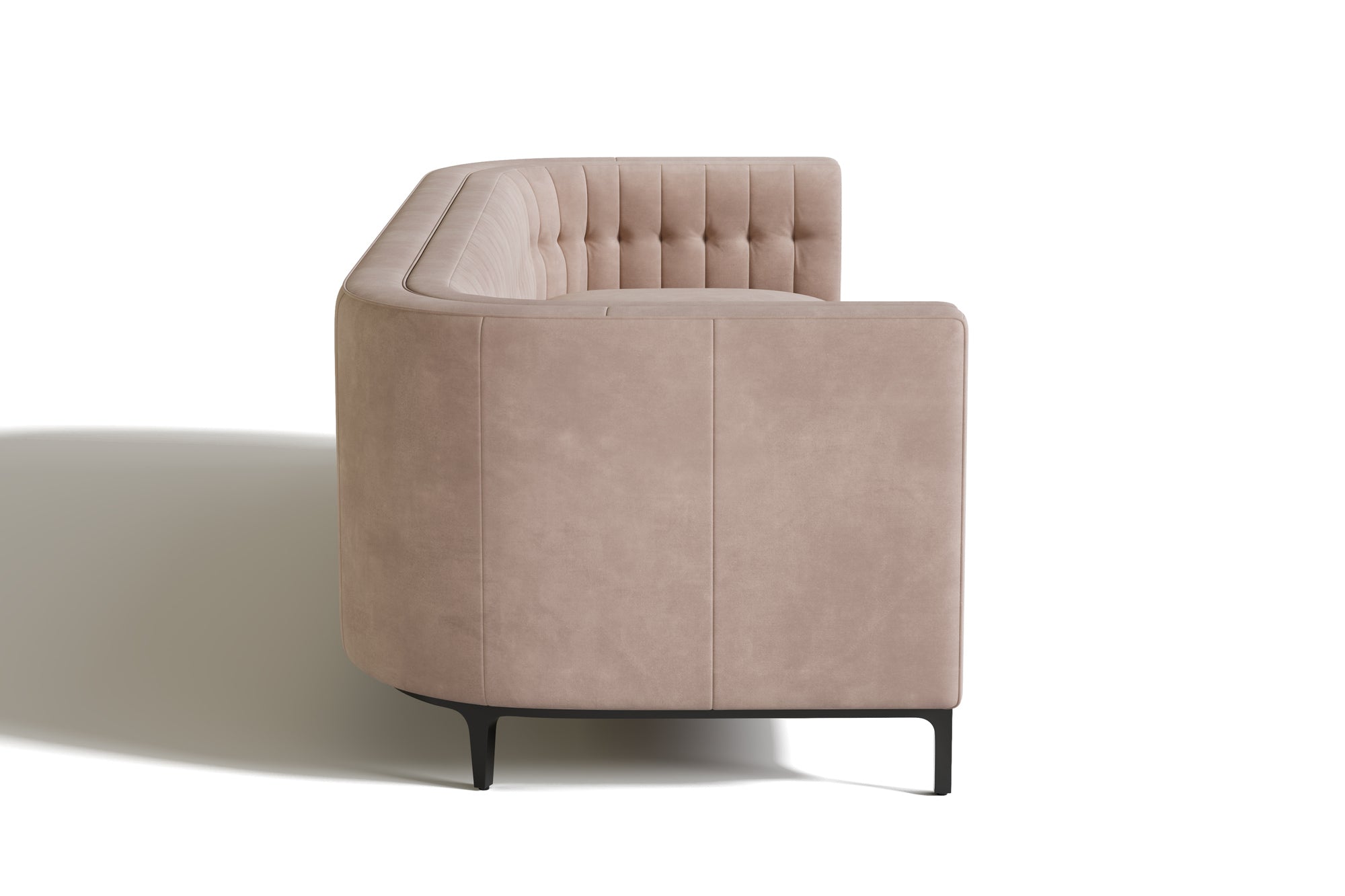 Zorion Velvet Fabric Sofa