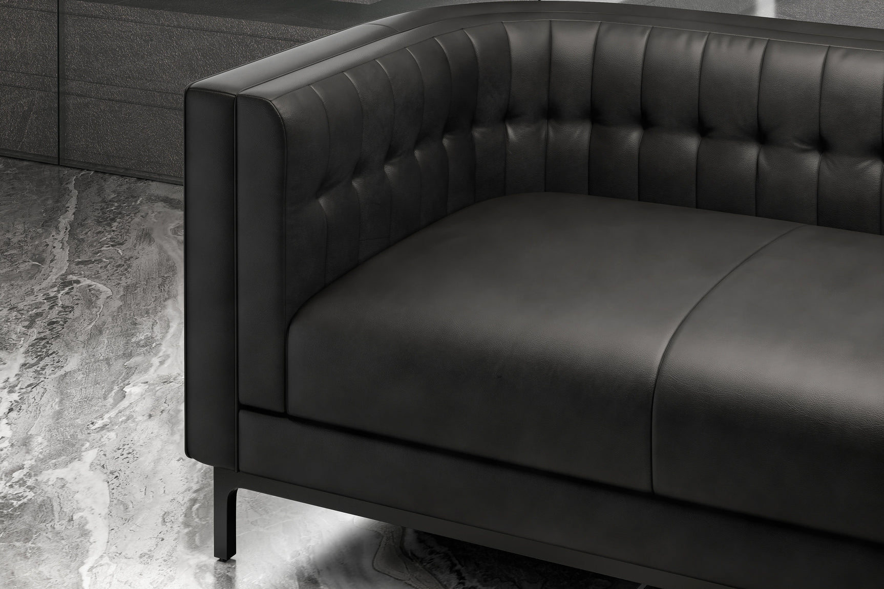 Zorion Leather Sofa