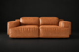 Valentina Distressed Leather Recliner Sofa