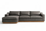 Vela Leather Sectional Sofa