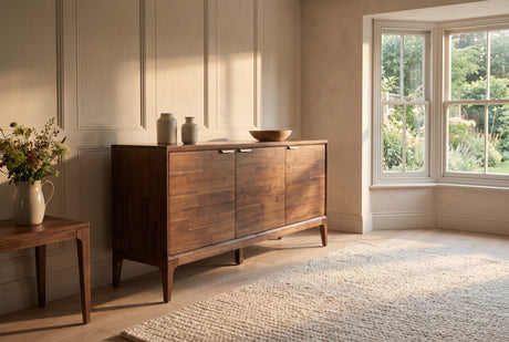 Ashby Acacia Wood Sideboard