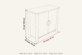 Atzara Small dimensions on a pencil sketch of the sideboard: 39 in wide, 18 in deep, 34 in high
