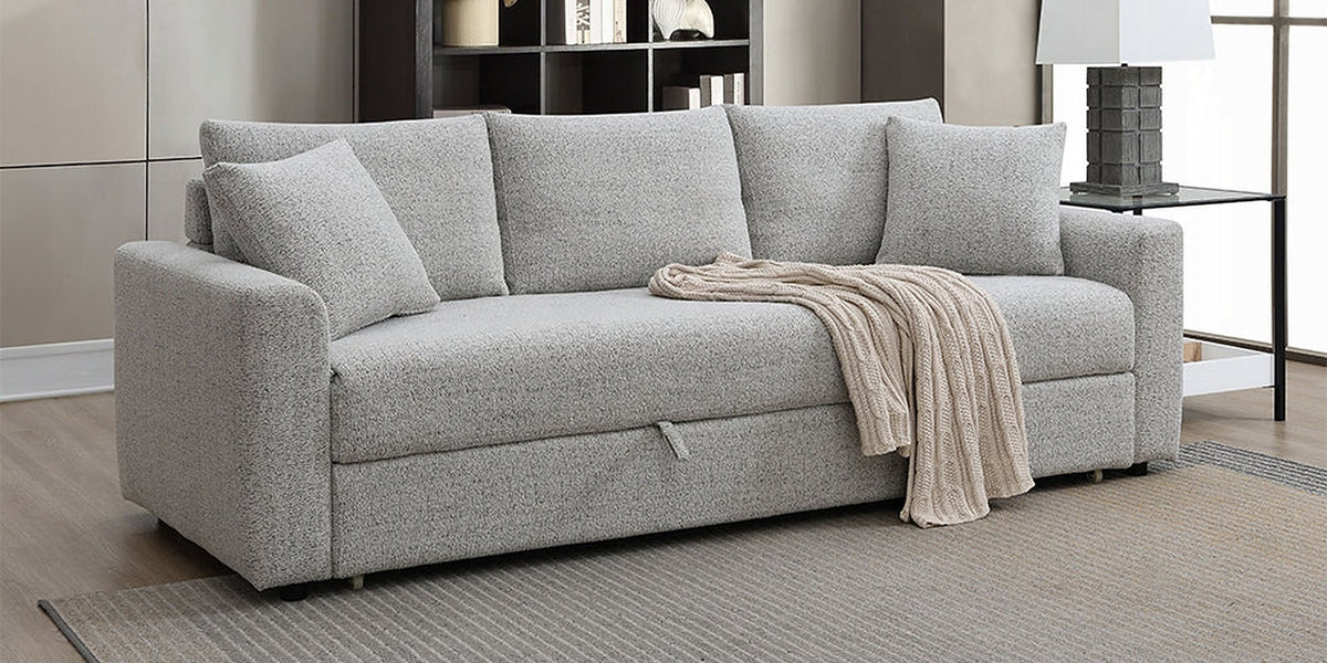 Bairro Condo Size Sleeper Sofa - Grey