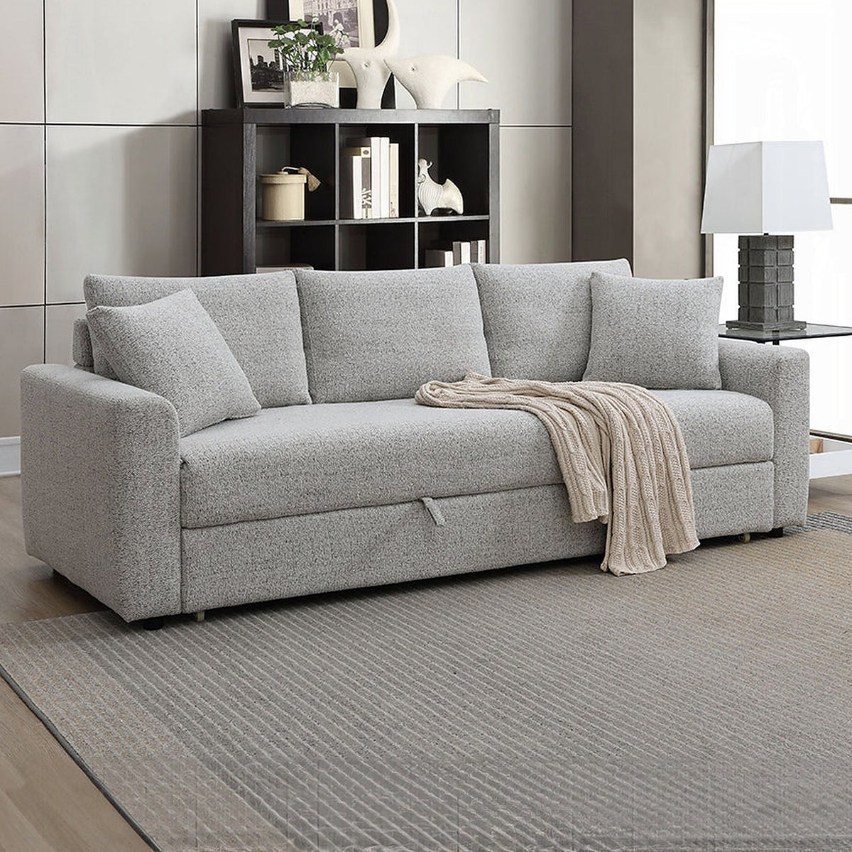 Bairro Condo Size Sleeper Sofa - Grey