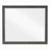 Laffery Luxury Chanel Detail Dresser Mirror - Espresso