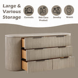 Chianti Luxury Chanel Dresser- Light Oak
