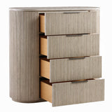 Chianti Luxury Chanel Chest - Light Oak