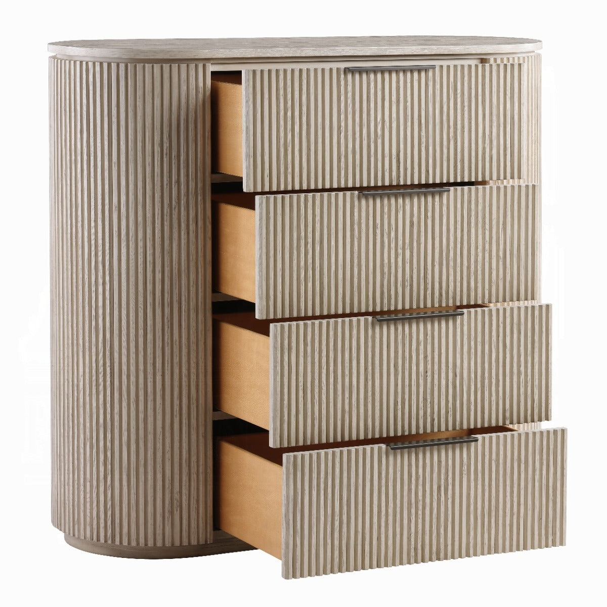 Chianti Luxury Chanel Chest - Light Oak