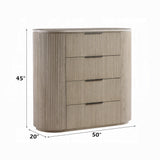 Chianti Luxury Chanel Chest - Light Oak