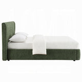 Purus Upholstered Platform Bed - Green
