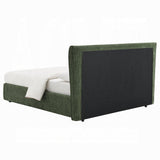Purus Upholstered Platform Bed - Green