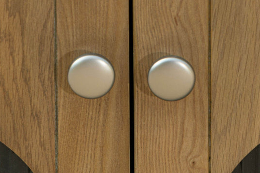Bellamy Oak and Reeded Glass Sideboard - Grain You Can See