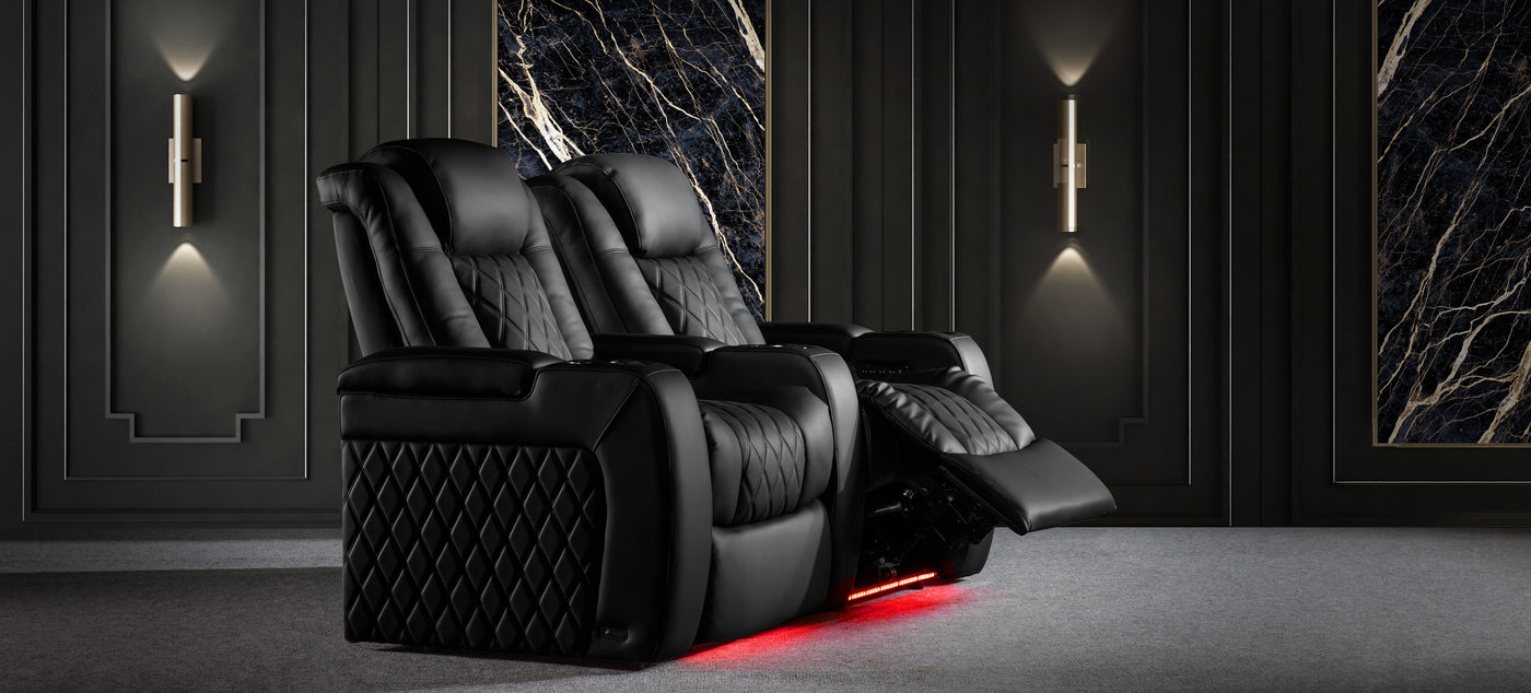 Valencia Tuscany Ultimate leather home theater recliner