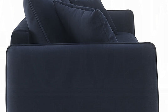 Navy Blue Velvet