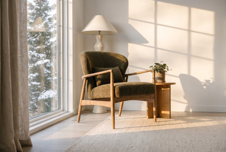 Briar Ash Wood Accent Chair