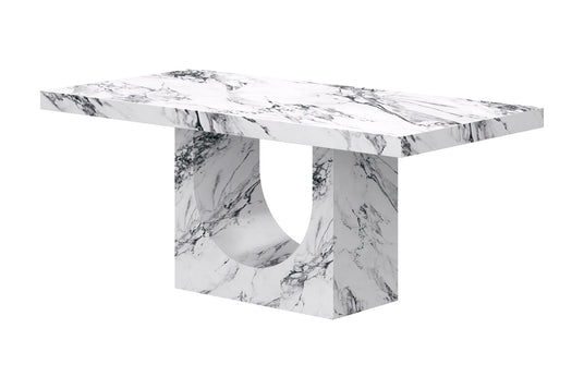 Bryce Concrete Composite Dining Table - Sculpted by the Arch