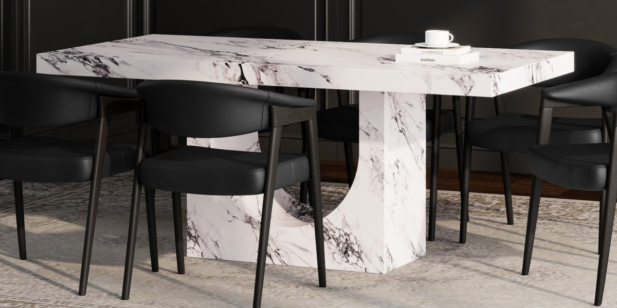 Bryce Concrete Composite Dining Table