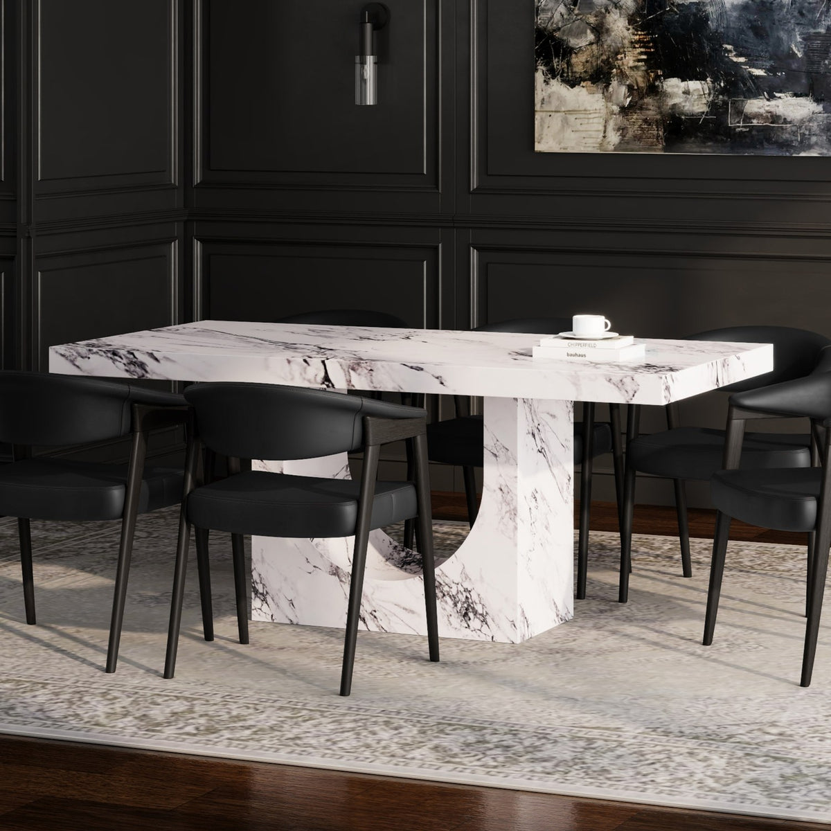 Bryce Concrete Composite Dining Table