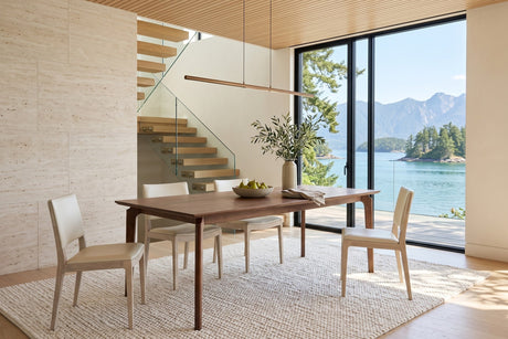 Calascio Splayed Leg Solid Wood Dining Table