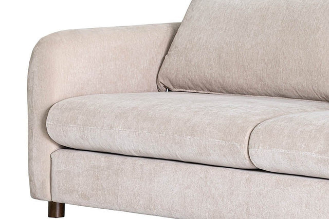 Calista Fabric Sofa - Soft Sand Upholstery