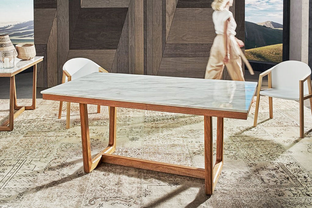 Valencia Reagan Marble Dining Table