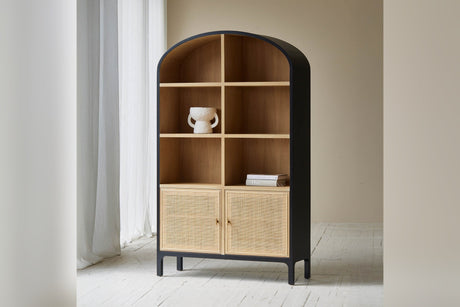 Carver Rattan Tall Cabinet