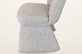 Castellabate seat and base in profile: the piped seat cushion