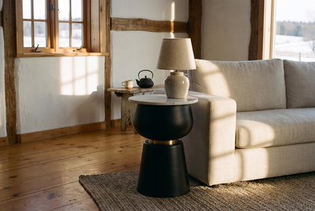 Celeste Marble Side Table