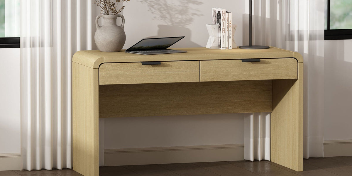 Coboconk 54" Multi-Purpose Home Office Desk - Natural Oak